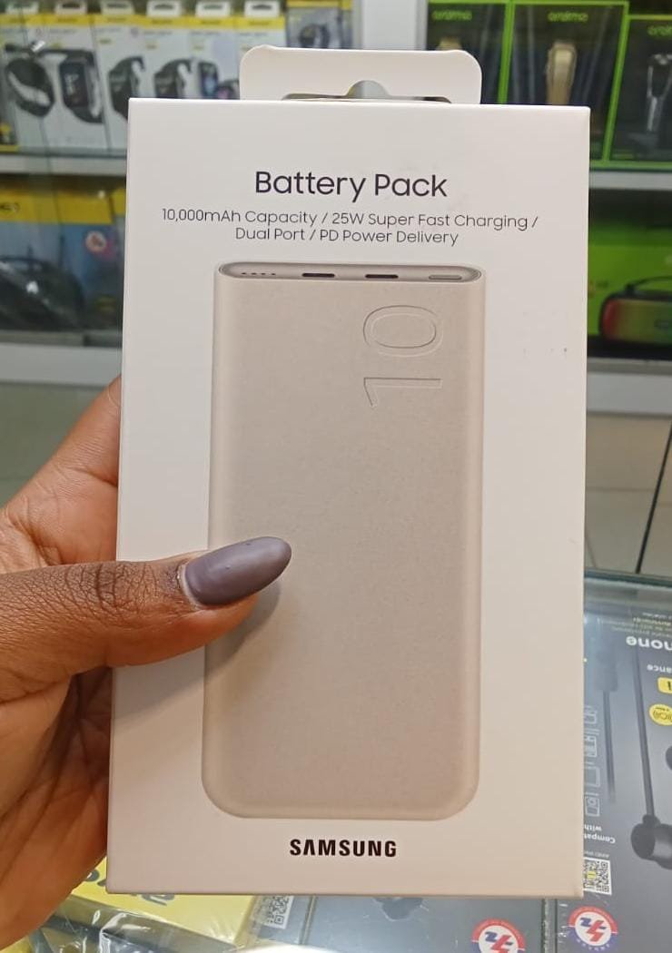 Samsung Powerbank 10000mAh 25W Battery Pack at our store