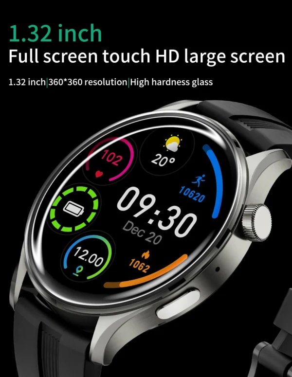 AWEI Smartwatch (H12) full screen