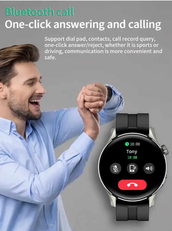 AWEI Smartwatch (H12) answer calls