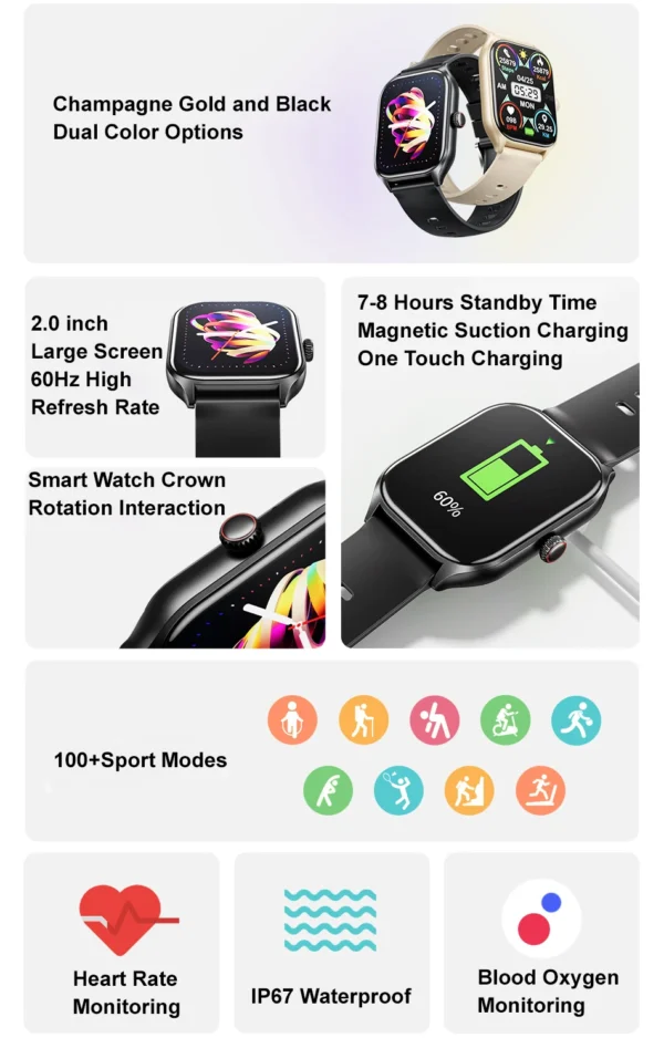 Awei Smart Watch (H21) multifunctional