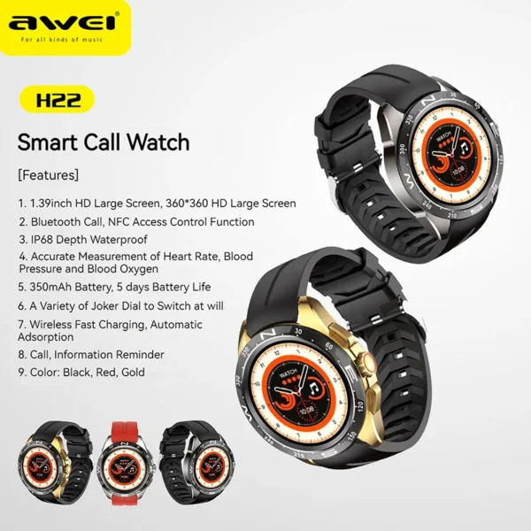 Awei Watch (H22) features