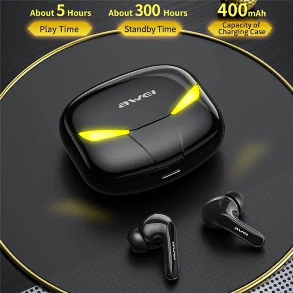 Awei Bluetooth (T35) Total Wireless playtime