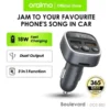 Oraimo Car Charger Modulator (32D) 18W Dual USB Output - Image 2