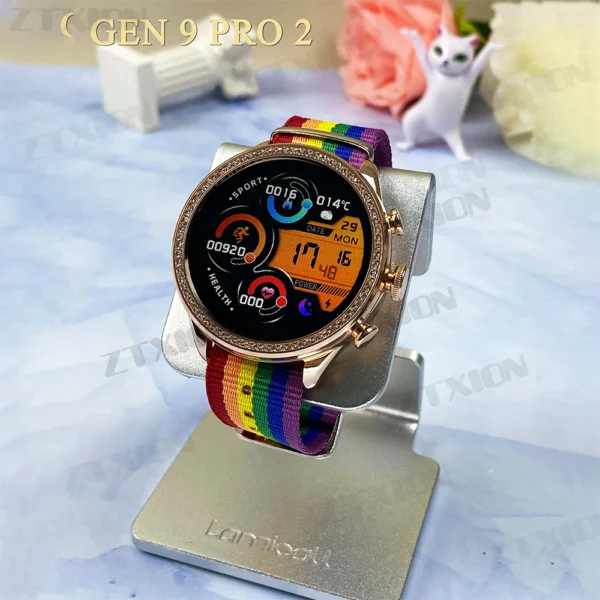 Gen 9 Pro2 Smartwatch colorful straps