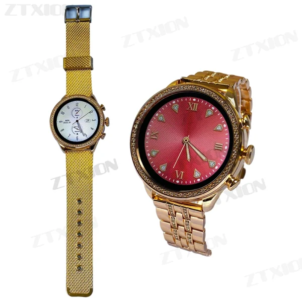 Gen 9 Pro2 Smartwatch two gold straps